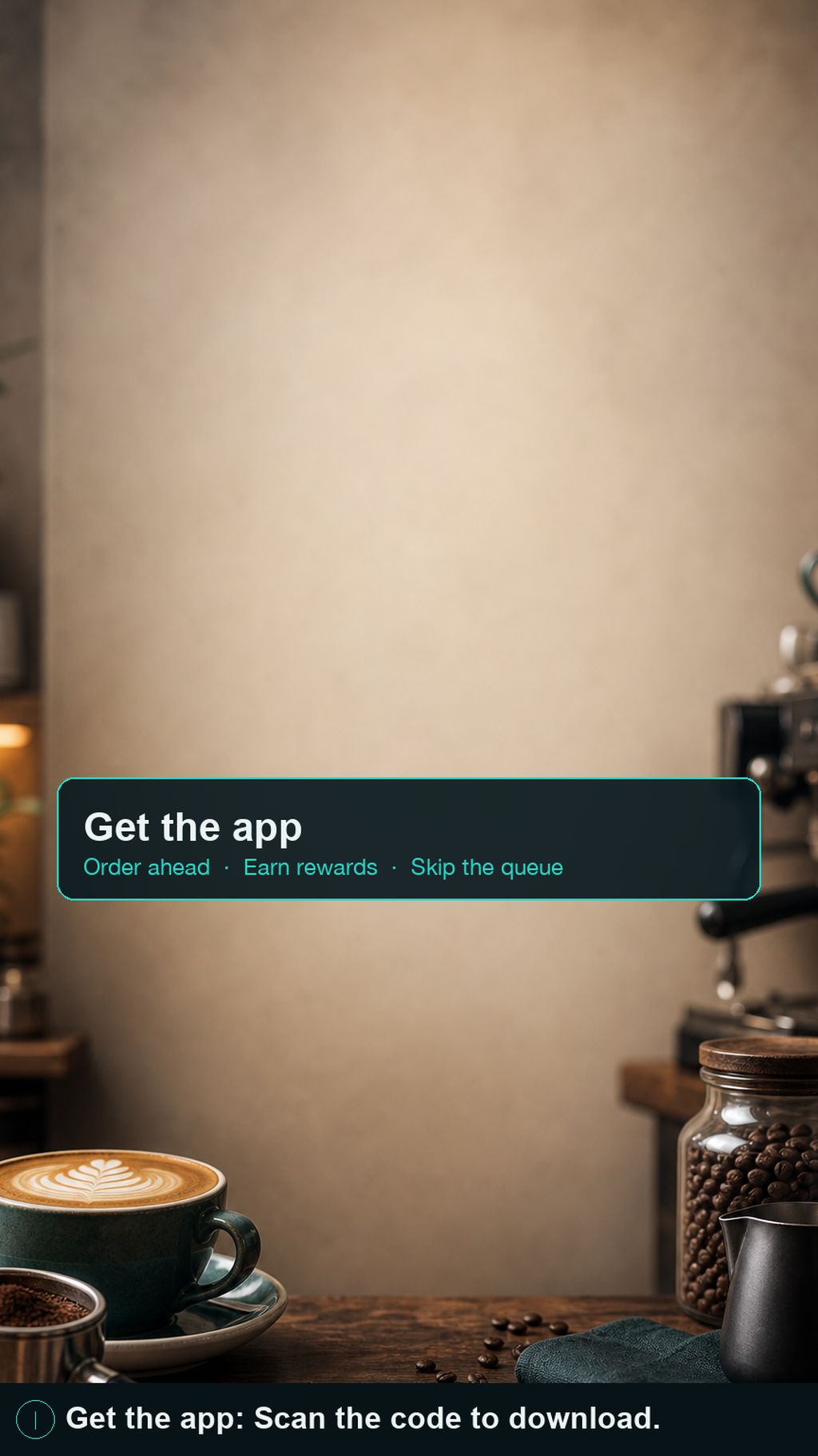 A promo layout open in Mwenje Studio on a phone
